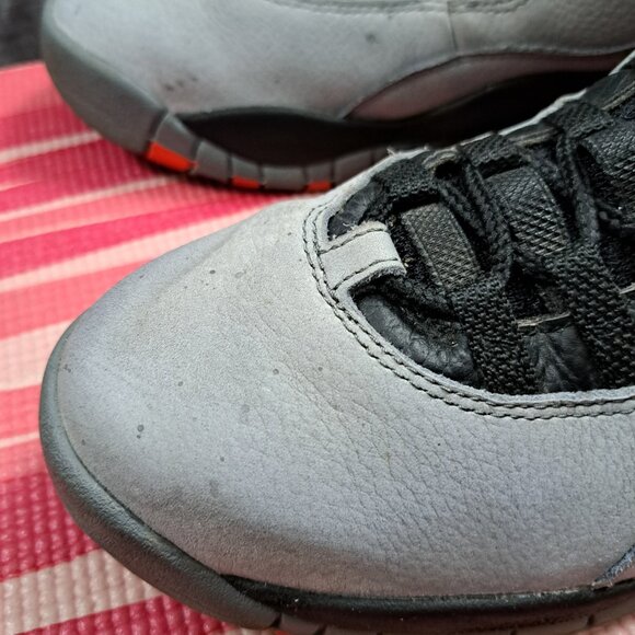 Nike Air Jordan X 10 Retro - US Men's 10.5 - Cool Grey/Infrared-Black - 310805-0 - Picture 9 of 16